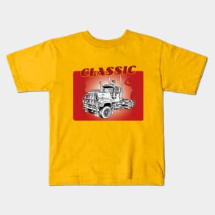 Mack truck design Kids T-Shirt